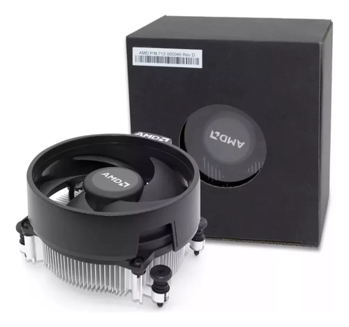 Cooler para Processador AMD Original Wraith Stealth AM4 - 712-000046