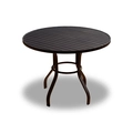 Base de Mesa  Ripada em Alumínio Epóxi Caribe