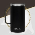 Caneca Térmica MUG 24 OZ 709ml com Tampa - QGK (Branco)