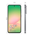 Smartphone Samsung A56 Enterprise Edition 5g 8gb 256gb Preto - Sm-a566ezktleb