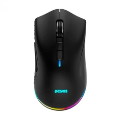 Mouse Gamer Pcyes Sem Fio Anok 16000DPI Recarregável - PMGAKRGB