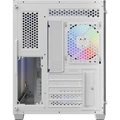 Gabinete Gamer Aerocool Dryft Mini Branco Com 6 Fans Argb Lateral Vidro