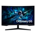 Monitor Gamer Samsung Odyssey G5 Curvo 32" Qhd 165hz 1ms -  Ls32cg552elmzd