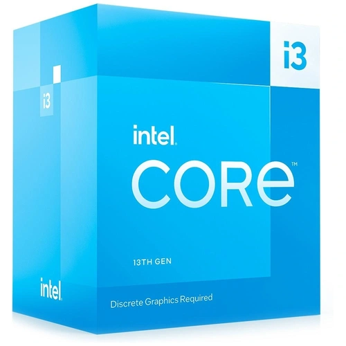 Processador Intel Core i3 13100F 3.4GHz (4.5GHz Turbo), 13ª Geração, LGA 1700, BX8071513100F