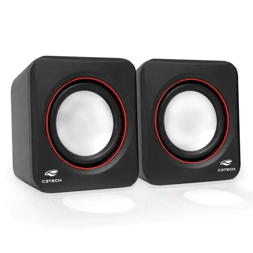 Caixa De Som C3 Tech 3w Usb 2.0 Preto Sp-301bk