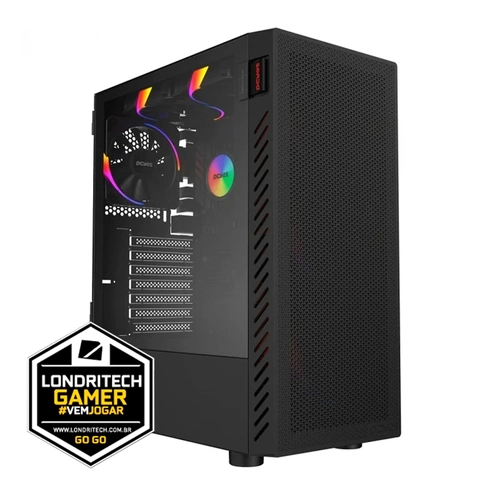 Computador Londritech Intel I5 10400F 10º Geração, H510M, Memória 8GB, SSD 240gb, Vídeo RTX 5050, Fonte 700W 80 Plus Bronze