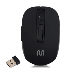 Mouse Multilaser Sem Fio Wave Recarregável - MO277