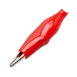 Garra Jacare Pequena 2,5 Cm Com Capa Vermelha Yk-2401