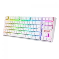Teclado Mecanico Gamer Redragon Kumara Pro RGB Branco Switch Preto - K552RGB-BRS-W PT-Black