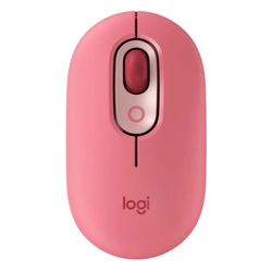 Mouse Logitech Pop Rosa Heartbreaker Sem Fio 910-006551-v