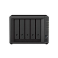 Servidor NAS Synology DiskStation DS1522+ Com 5 Baias Expansível a 15 Baias, 2 Slots SSD M.2 NVMe (Sem Disco)