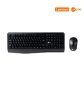 Kit Teclado e Mouse Sem Fio, KW211, Preto, Lecoo