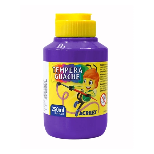 Tinta Guache 516 Violeta 250ml Acrilex