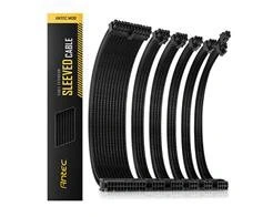 Kit Com 6 Cabos Extensor Antec Pci At-ecab-bk300-c1p4-bk 300mm - 0-761345-77503-8