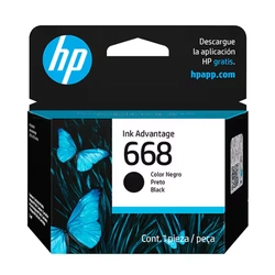 Cartucho de Tinta HP 668 Preto Original (7FP37VL) para HP DeskJet Ink Advantage 2975