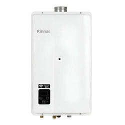 Aquecedor A Gás Rinnai Digital Branco Reu-e270 Feh Standard 27 Litros GLP