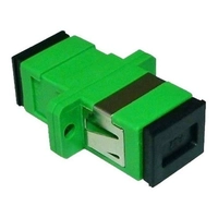 Adaptador Acoplador Optico P/ Fibra Optica Lc(apc) X Lc(apc), Simples ...