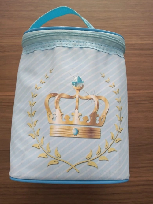 Frasqueira Termica Estampa Coroa - Arte Manual