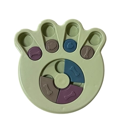 Brinquedo Patinha Comedouro Lento para Cães