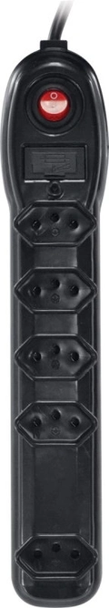Filtro de Linha 5 Tomadas Pp 0,75mm Comprimento 1mt