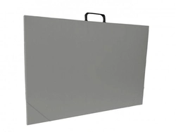 MALETA CINZA PROFISSIONAL A3 COM ALCA