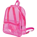 Mochila Escolar Infantil Rosa Neon - Kit