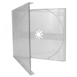 CD BOX COM TRAY CRISTAL - UNITARIO