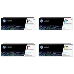 KIT 4 TONER 414X W2020X W2021X W2022X W2023X ORIGINAL M454DW M454DN M479FDW M479DW M479FDN PRETO CIANO AMARELO MAGENTA