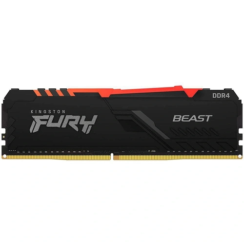 Memória DDR4 32GB 3200MHz Kingston Fury Beast RGB  - KF432C16BBA/32