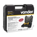 Parafusadeira/ Furadeira Bateria Vonder Pfv074 12v + Kit 74 Pecas
