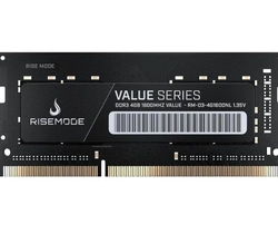 Memória RAM para Notebook Rise Mode Value Series, 4GB, 1600MHz, DDR3, CL11 - RM-D3-4G1600NL