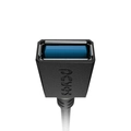 Cabo Extensor Usb a 3.0 Macho P/ Usb a 3.0 Fêmea - 1 Metro - Puamf3-1
