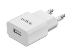 Carregador de Tomada Com 1 Saída Usb 5v 1a, Bivolt