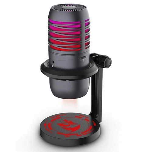 Microfone Gamer Redragon Nebula RGB Preto - GM211