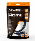 Cabo HDMI, Aquário, 8K2, 8K, Macho X Macho 2.1, 2M - 120Hz