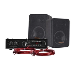 Kit De Som Para Ambiente Hayonik Ambience 2000 V2 Preto