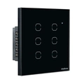 Interruptor Smart Wi-fi Touch 6 Teclas Preto Ews 1006 4850027