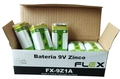 Bateria 9V Flex c/1 unidades. Comum