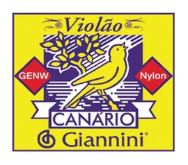 Encordoamento para Violão Nylon Genw - Série Canário - Tensão Média