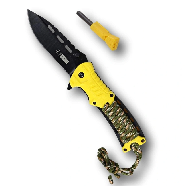 Canivete Xisco com Apito e Pederneira (Azteq)