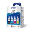 Kit Epson De Tinta Com 4 Cores - T664520-4P