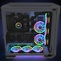 Swafan Thermaltake Premium editon, 12 RGB, Radiator, Pack3 - CL-F137-PL12SW-A