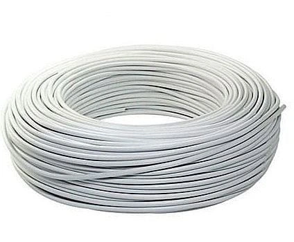 CABO DE REDE MEGATRON CAT5 BRANCO - 100 METROS