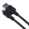 Cabo Micro Usb para Usb a 2.0 - Preto - 50cm - Pmuap-05