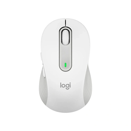 Mouse Logitech M650 Signature Bluetooth - Branco - 910-006252-c