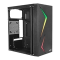 Gabinete Gamer Vinik Twin Edge Preto Lateral Acrílico - Ggteacbk