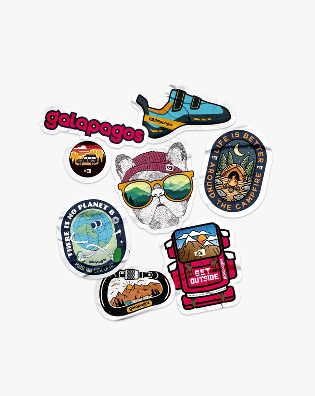 Pack de Adesivos Soul Moutain - (Galapagos)