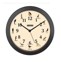 Relógio de Parede Quartz Ambiente 1959 Pássaro