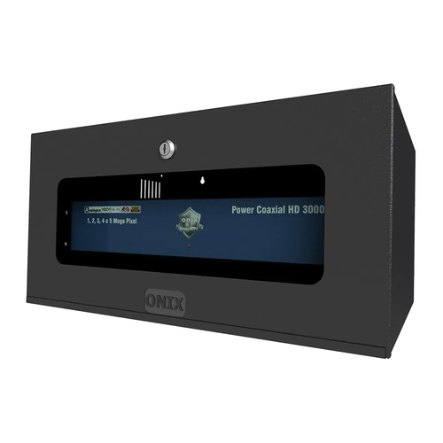 Kit Onix Power Coaxial Hd 3000 16ch + Mini Rack 05u Com Fonte