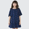 Vestido Curto Estampado Marinho Hering - Feminino